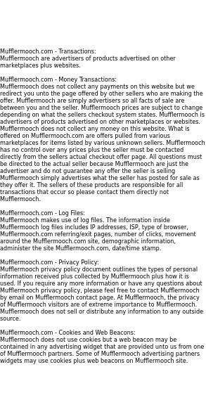 mufflermooch privacy