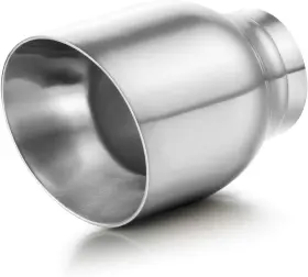 254005 A-karck Exhaust Tip 2.5 Inch Inlet Muffler Polished