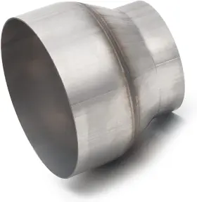 3550a A-karck Exhaust Adapter Connector 3.5 Inch Od To 5 Silver