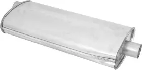 Mb2622 Accurate Exhaust Products 66-74 Hemi B-body High Performance Muffler 2-1/2 Inch Inlet 2-1/4 Outlet