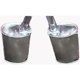 Mb2678 Accurate Exhaust Products 66-74 Hemi B-body High Performance Muffler 2-1/4 Inch Inlet Outlet
