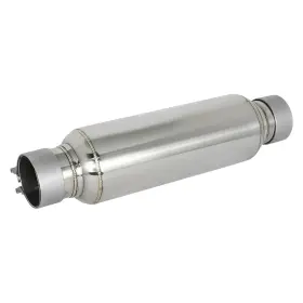 49m10003 Afe Mach Force Xp 304 Exhaust Resonator Ss Round 4 Inch Center Id