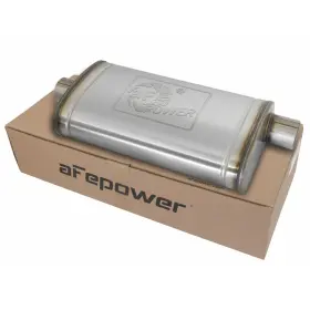 Tlx-afe49m00016-cl360a70 Afe Mach Force Xp Ss Muffler 3in Offset Outlet 22in L X 11n W 6in H Body