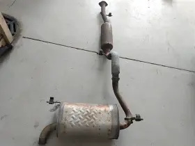 15297148 American Motors Hummer H3 Oem Muffler And Resonator Fits 2006 2007 2008 2009 2010