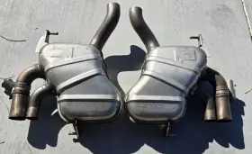 2324904101 Amg Mercedes Benz Sl63 R232 W232 Genuine Muffler Set Left And Right Exhaust