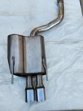 0601 Amg / Mercedes A208 490 W208 Clk55 Rear Exhaust Genuine Factory Oem Muffler Tip 98-02