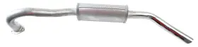 Ar0107-aj Ansa Exhaust Muffler For 1966 Alfa Romeo