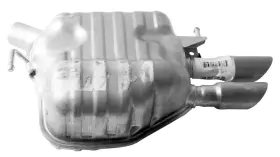 Au22507-an Ansa Exhaust Muffler For 2010-2012 Audi