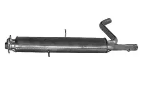 18101726714 Ansa Bw8097-ae Bw8097 Rear Muffler For 1989 1990 1991 Bmw 525i Oem Quality