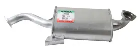 Ar1255 Ansa/silverline Products Exhaust Muffler Fits 1990 Alfa Romeo Spider