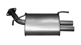 Da40917 Ansa/silverline Products Exhaust Muffler-x Awd Fits 04-05 Infiniti G35