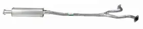 Da41215 Ansa/silverline Products Exhaust Muffler Fits 2007 Nissan Altima