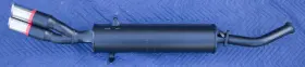 Bw2067 Ansa Sport New Exhaust Muffler For E21 Bmw 320i Is Dual Tip Italy