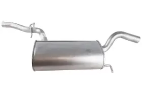 Vw9707-aa Ansa Exhaust Muffler For 2012-2014 Volkswagen Passat 2.5l L5 Gas Dohc