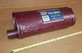 3653658 Ap Nos 1940 Chevy Passenger Car Muffler 40 Master Special Deluxe 85 Coupe Etc