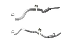 54228 Ap Exhaust For 2009-2018 Ram 1500 5.7l Oe Style Dual Tail Pipes Resonators Chrome Tips