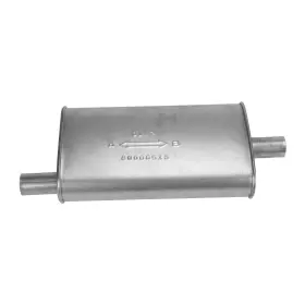 6651 Ap Exhaust - Msl Maximum Aluminized Steel Oval Direct-fit Muffler