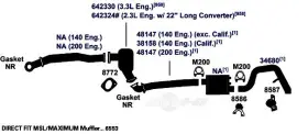 7393 Ap Exhaust Muffler Assembly