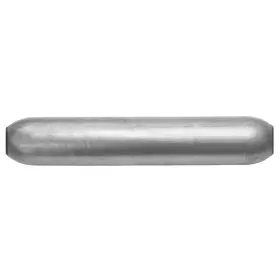 4024005s Ap Exhaust Products - Enforcer Series Aluminized Steel Round Glass Pack Blank
