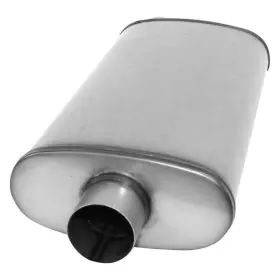 4290 Ap Exhaust Products Dieseltech - Hd Truck Aluminized Steel Round Muffler