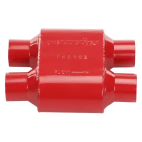 7481cb Ap Exhaust Products Cherry Bomb - Extreme Performance Steel Oval Black Muffler 2.5 Inch