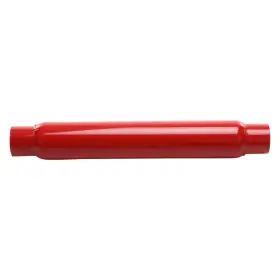 87518cb Ap Exhaust Products Cherry Bomb - Glass Pack Series Steel Round Straight Neck Red