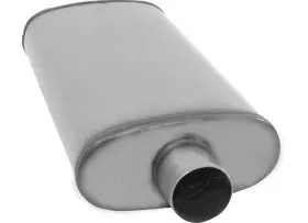 Xs2588 Ap Exhaust Products Muffler - Xlerator Oval 3in Id/od C/d 28in Oal Ss
