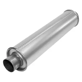 6527 Ap Exhaust Technologies Muffler Msl Maximum Aluminized Steel Round Direct-fit