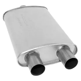 690515 Ap Exhaust Technologies Muffler Xlerator Performance Aluminized Steel Oval Direct-fit