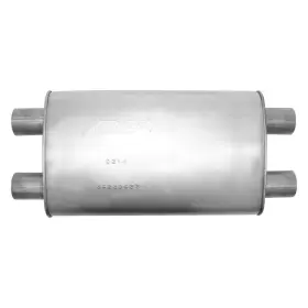690524 Ap Exhaust Technologies Muffler Xlerator Performance Aluminized Steel Oval Direct-fit