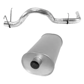 Bndl-300228 Ap Exhaust Technologies For Chevy Silverado 1500 07-08 Muffler And Tailpipe Kit