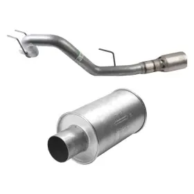 Bndl-300253 Ap Exhaust Technologies For Ford F-250 Super Duty 08-10 Muffler And Tailpipe Kit