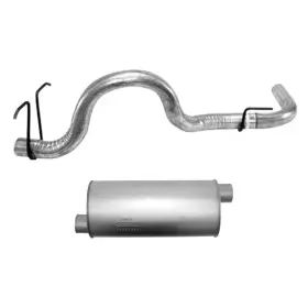 Bndl-300346 Ap Exhaust Technologies Muffler And Tailpipe Kit