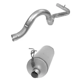 Bndl-300364 Ap Exhaust Technologies For Dodge Ram 2500 94-97 Muffler And Tailpipe Kit