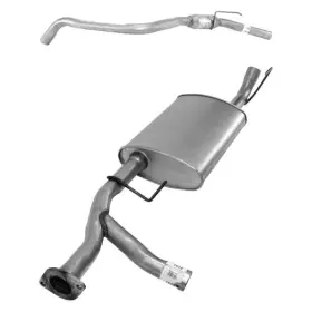 Bndl-916686 Ap Exhaust Technologies For Nissan Pathfinder 2005-2012 2-pc Muffler Welded Assembly Kit