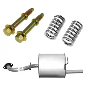 Bndl-917544 Ap Exhaust Technologies 2-pc Muffler Welded Assembly Kit