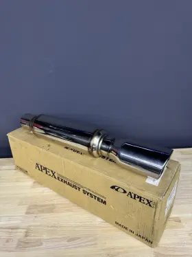 156-a019 Apexi - Ws2 Universal Muffler Na Bullet Style 70mm