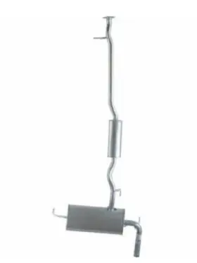 53538pg Api 456132 Fits 2008-2009 Nissan Rogue Muffler Center And Rear 2.5l 4 Cyl Sl Awd