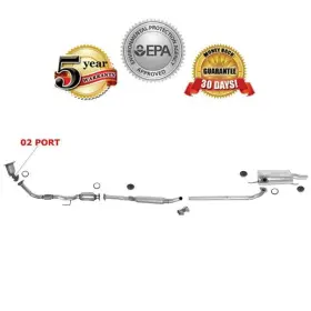 133920 Apm Full Exhaust System With Catalytic Converter Fits 1994-1995 Toyota Camry 2.2l