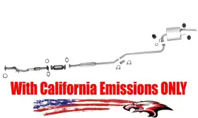 158117 Apm California Emission Only Exhaust System For Toyota Corolla Geo Prizm 1.6l 93-95