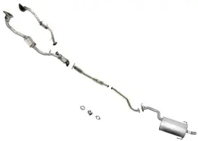 159430 Apm Converters Resonator Muffler Exhaust For 04 Legacy Wagon Auto California Emis