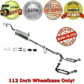 163070 Apm Muffler Exhaust System And Converter For Ford 2007-2011 Ranger 4.0l 126inch Wb