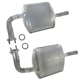 202488 Apm Rear Mufflers With Gaskets Fits Nissan Altima 2.5l 2007-2009 4 Door