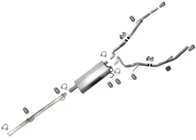 217845 Apm High Flow Dual Exhaust Fits Ram With Factory Duals 1500 2013-2016 5.7l