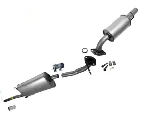 228129 Apm Rear Muffler And Resonator Fits Toyota Highlander 3.5l V6 2008 2009 2010 2011 2013