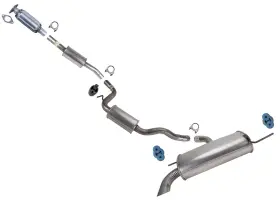 229245 Apm Converter Resonator Pipe Rear Mufflers Exhaust System Fits Ford C-max 2013-2018