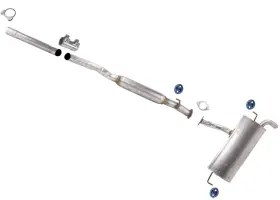 232094 Apm Weld On Resonator Muffler Exhaust Fits All Wheel Drive Kia Sportage 2.4 17-22