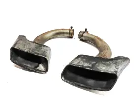 333-994368 Audi 2017-2019 Q7 4m 3.0l Super Rear Left And Right Muffler Exhaust Tip Set Of 2