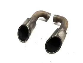 333-999525 Audi 11-13 Q7 4l 3.0l Super Rear Left And Right Exhaust Muffler Tip Set 2