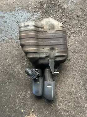 4g0253611 Audi 12-18 S6 S7 C7 4.0l Exhaust Mufflers Driver And Passenger Oem With Valves